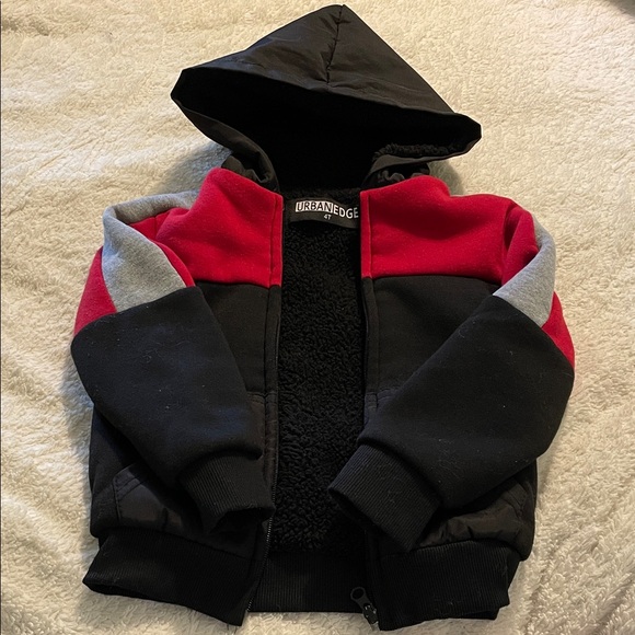 Urbaned Other - Urbaned Red and Black Kids' jacket